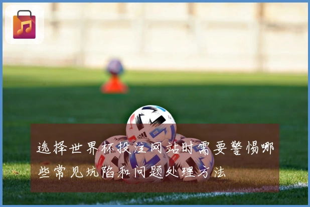 选择世界杯投注网站时需要警惕哪些常见坑陷和问题处理方法